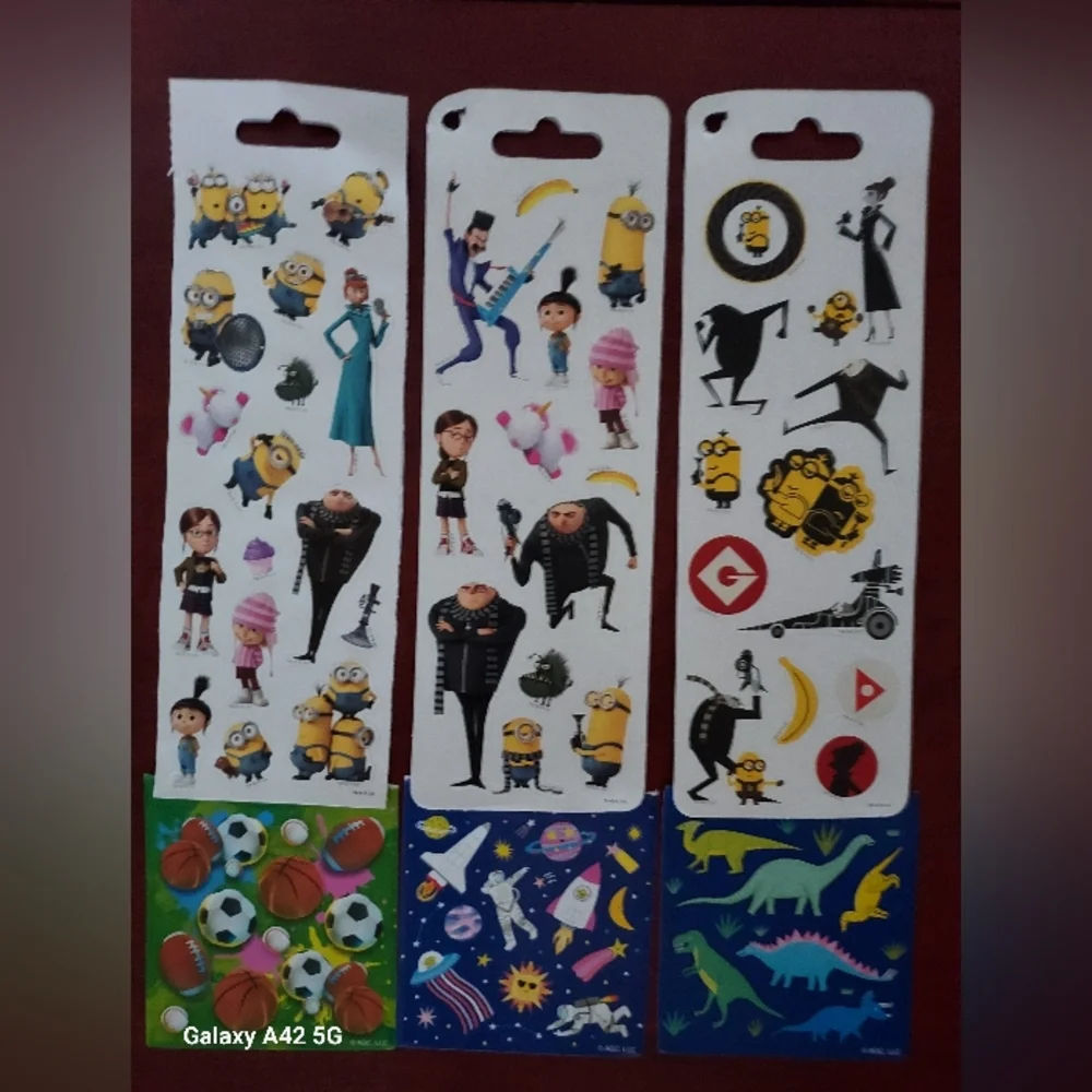 27 sheets of stickers. Kids Cartoon Over 400 stickers